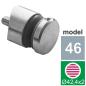 Preview: Glashalter Modell 46 AISI316, D42,4x2/D30/H15/T6-1