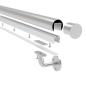 Preview: Edelstahlhandlauf mit LED-Beleuchtung AISI304, S1