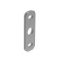 Preview: Platte für verstellbare Scharniere, 30x90x3mm, INOX