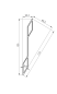 Preview: Aluminium-Jalousie für Zäune 20x120-7000mm