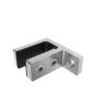 Preview: Edelstahl Glashalter Verbinder Gerade Winkel Ecke verstellbar 16,76-21 V4A V2A