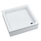 Preview: Acryl-Duschwanne integriert mit stabilisierendem und schalldämmendem Unterbau Stabilsound Plus Siv 80x80x26 cm, quadratisch