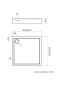 Preview: Acryl-Duschwanne integriert mit stabilisierendem und schalldämmendem Boden Stabilsound Plus Silas Weiß 90x90x16 cm, quadratisch