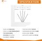 Preview: SPIRDS 10m (20x50 cm) Balkon-Taubenabwehr, Vogelabwehr zum Schutz von Blumenkasten Fensterbank, Taubenabwehr-Spikes 5-Reihig Rostfreier Stahl