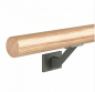 Preview: Handlaufhalter Wand Anthrazit RAL 7016 Rohr 42.4mm Stahl Handlaufträger