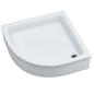 Preview: Duschtasse Duschwanne Acrylwanne mit EPS Träger Quadrat Viertelkreis Rechteckig Standard Bau-Höhe 26 cm