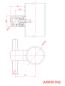 Preview: Edelstahl Querstabhalter 12mm V2A geschliffen K320 Traversenhalter 42.4mm