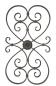 Preview: Zierornament 800x440, 16x8mm