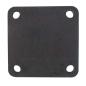 Preview: Verankerungsplatte für Pfosten an Mauer 100x100, t8, 4xd10mm