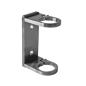 Preview: Edelstahl Wandanker Wandflansch Geländerpfosten 42,4x2 mm seitlich Pfostenhalter