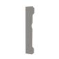 Preview: Wicket/gate end stop 270x50x3mm, INOX