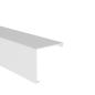 Preview: Eckabdeckleiste für Zaun. Pfosten 60x60-6000mm
