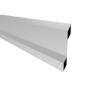 Preview: Aluminium-Jalousie für den Zaun 20x120-6000mm