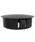 Preview: Endkappe für ALU profile - schwarz, PVC, D33mm
