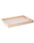 Preview: 10 Stück Kellnertablett 50x40 Holz Tablett Servierplatten Serviertablett Kiefernholz
