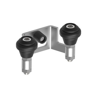 Preview: Auflageschuh für Tor, Zn, profile 60mm,