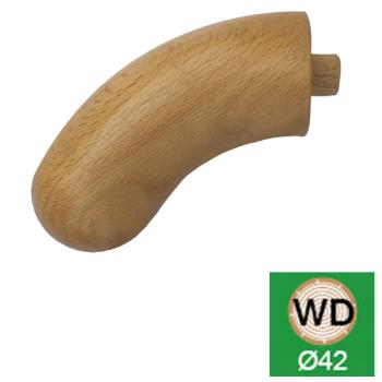 Preview: Endkappe für Handlauf - Eiche DUB(OAK)