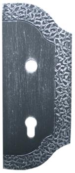 Preview: Schlossplatte - rechts 265x105, t3mm, 85mm