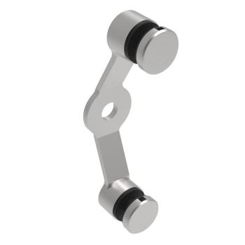 Preview: Glashalter Spider 02 AISI304, 2xD30mm/180°