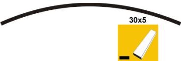 Preview: Stichbogen 30x5, P200, L1940mm