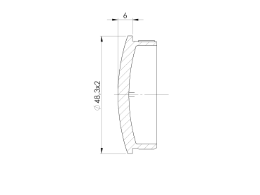 Endkappe für Handlauf