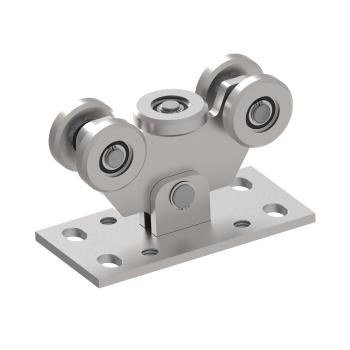 5-rädriger Laufwagen für selbsttragenden Tor Zn, p