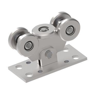 Preview: 5-rädriger Laufwagen für selbsttragenden Tor Zn, p