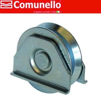 Preview: Schiebetorrolle mit Außenstützplatte und V-Rille C