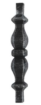 Preview: Zierelement 14x14, h140, b25mm