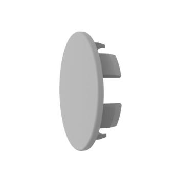 Preview: Endkappe für ALU profile, PVC, D25mm