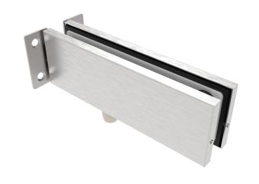 Preview: Glashalter mit Drehpunkt auf den oberen Scharnier