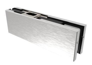 Glastürscharnier - unten AISI 304