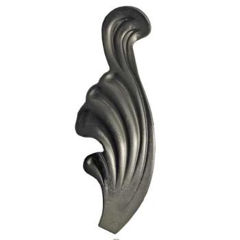 Preview: Zierblatt - links h90, b30, t2mm