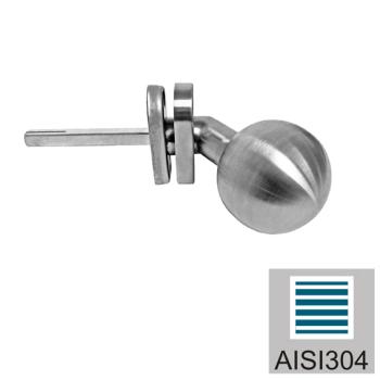 Preview: Türdrücker Edelstahl AISI 304, K320, fix