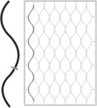 Preview: Zierprofil für Gitter 12x6,L2650mm