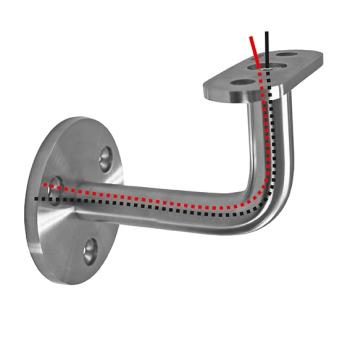 Preview: Handlaufhalter an die Wand