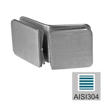 Preview: Glashalter, AISI 304, T 8-10 mm