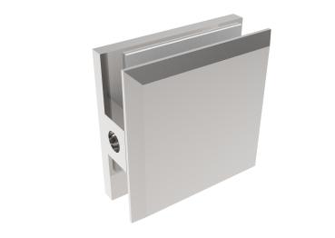 Preview: Glashalter, Zamak, 45x45x20/T 8-10 mm