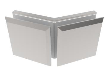 Preview: Glashalter, Zamak, 135°, T 8-10 mm