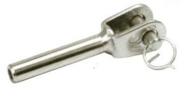 Preview: Kabelklemme AISI316, d8mm