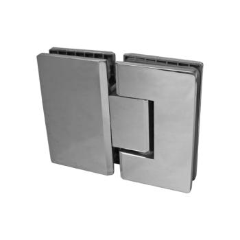 Preview: Glastürscharnier +/- 90° - Montage Glas/Glas AISI3