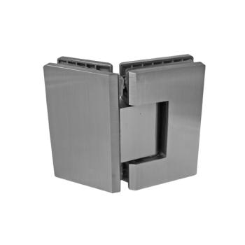 Preview: Glastürscharnier +/- 90° - Montage Glas/Glas AISI3