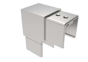 Preview: Handlaufübergangsstück, Glas - s Winkelrohr 90°, 4