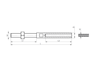 Litzenclip d 4mm