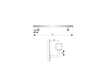 Edelstahlhandlauf AISI304, 40x40mm/L3000mm