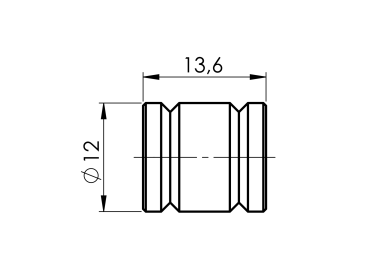 Preview: Füllstabhalter direkt pin