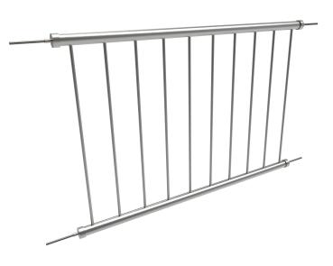 Preview: Franzözisches Fenster AISI304 vertical