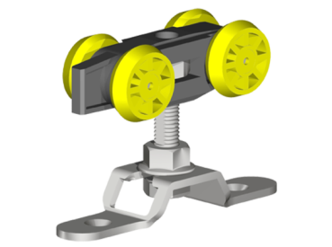 Preview: Holztür - Schiebetür System - Oberführung AL 60kg