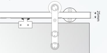 Preview: Tür schließen softclose 60-80kg L2000