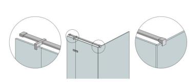 Beschlag für Stange Edelstahl